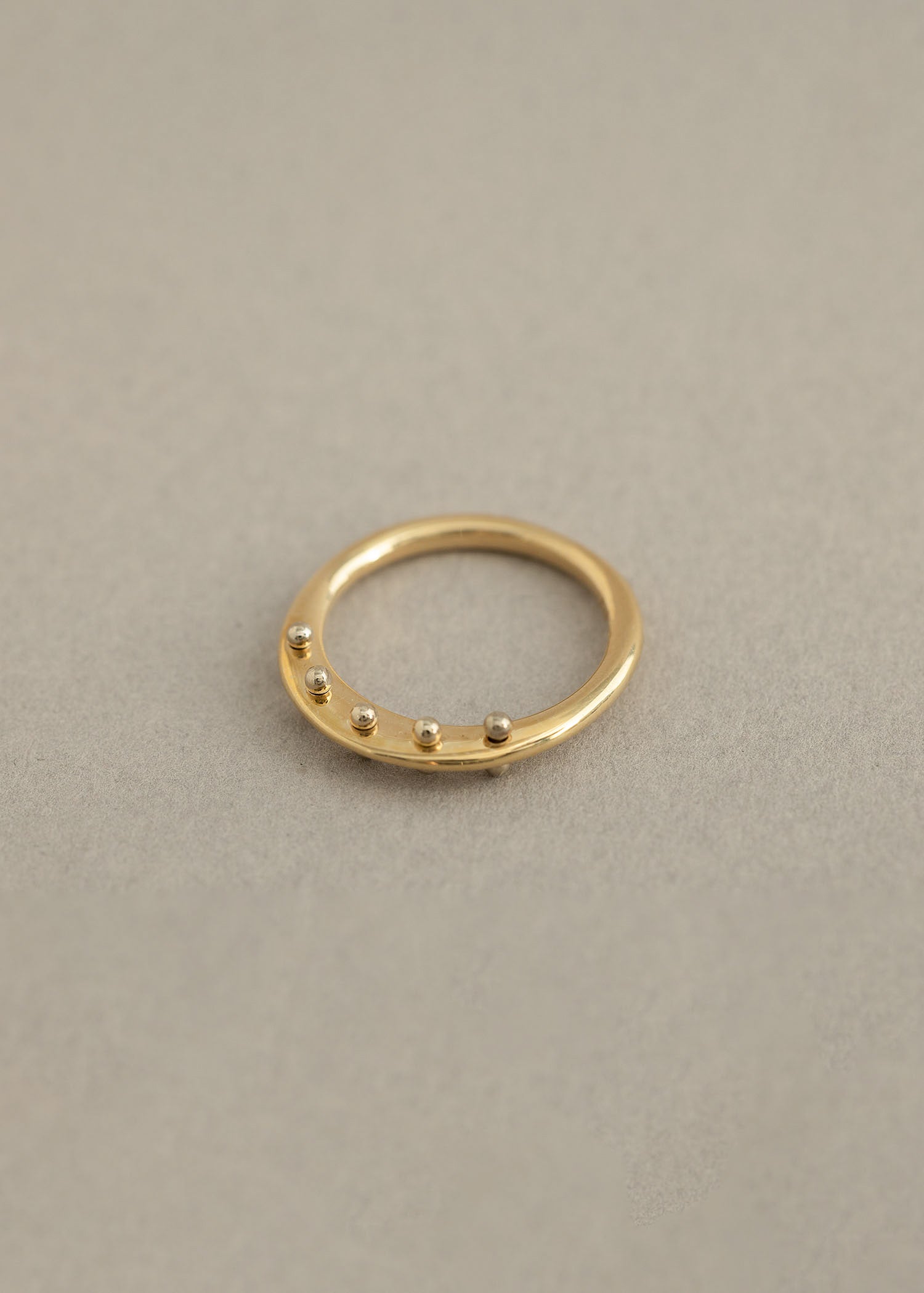 Two-Tone Maya Ring, Size 5.75